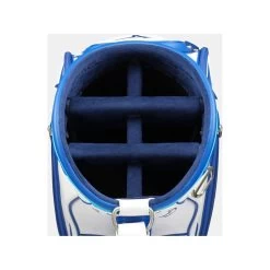 Mizuno Tour Staff Bag 22 - White/Blue -golf mizuno tour staff bag 22 white blue p11940 25584 image