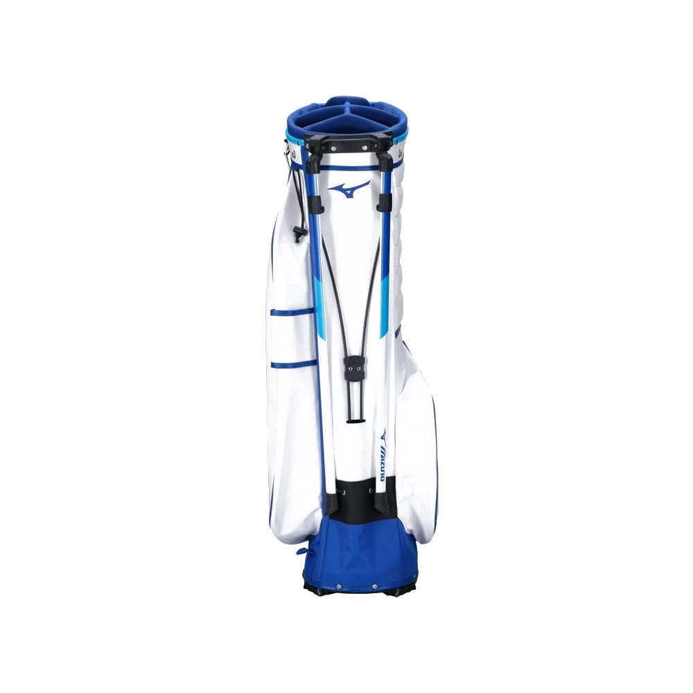 Mizuno Tour Stand Bag 22 - White/Blue 6 Mizuno Tour Stand Bag 22 - White/Blue - Image 4