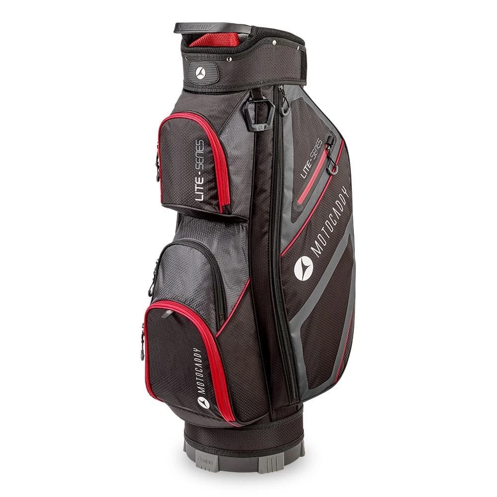 Motocaddy 2023 LITE SERIES CART BAG (BLACK/RED) 3 Motocaddy 2023 LITE SERIES CART BAG (BLACK/RED)