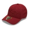 Oakley 6 PANEL STRETCH CAP EMBOSSED HAT IRON RED -golf oakley 6 panel stretch cap embossed hat iron red p11687 26664 image