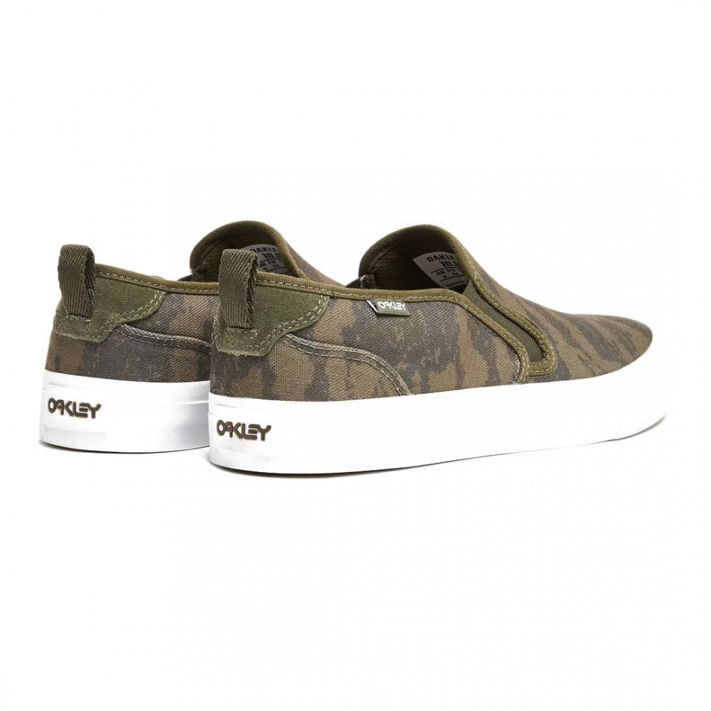 Oakley B1B CLASSIC SLIP On Shoes - GREEN BRUSH CAMO 4 Oakley B1B CLASSIC SLIP On Shoes - GREEN BRUSH CAMO - Image 2