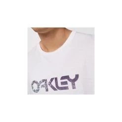 Oakley B1B NEBULOUS LOGO TEE T-SHIRT - White