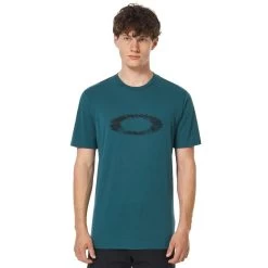 Oakley BLURRED STATIC ICON TEE - Bayberry