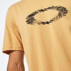 Oakley BLURRED STATIC ICON TEE - LIGHT CURRY -golf oakley blurred static icon tee light curry p9550 20566 image