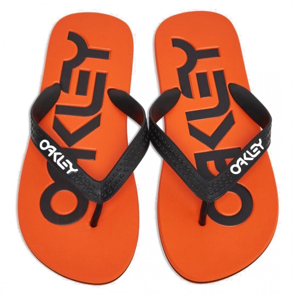 Oakley College Flip Flop Neon Orange 5 Oakley College Flip Flop Neon Orange - Image 3