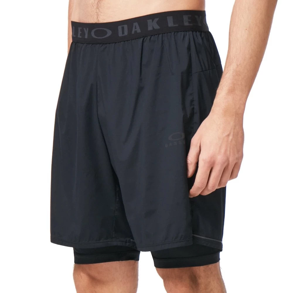 Oakley COMPRESSION SHORT 9 SHORT - Blackout 5 Oakley COMPRESSION SHORT 9 SHORT - Blackout - Image 3
