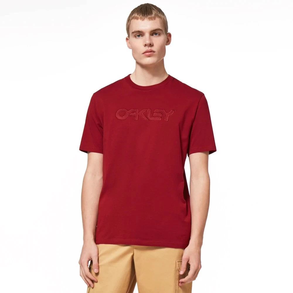 Oakley MESHED B1B TEE - Red Line 3 Oakley MESHED B1B TEE - Red Line