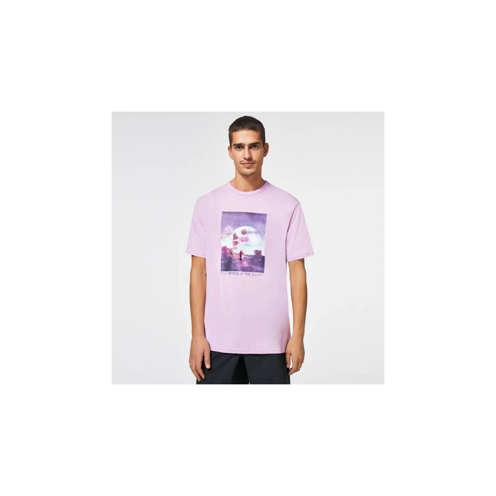 Oakley OUTER LIMITS SS TEE T-SHIRT - DUSTY LAVENDER 5 Oakley OUTER LIMITS SS TEE T-SHIRT - DUSTY LAVENDER - Image 3