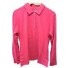 Ladies Long Sleeve Button Polo Raspberry -golf palm grove ladies long sleeve button polo raspberry p6631 13096 image