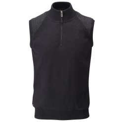 Ping Ladies Harriet Lined Knitted Gillet - Black