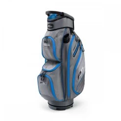 PowaKaddy 2023 DLX-Lite Edition - Gun Metal/Blue Golf Bag