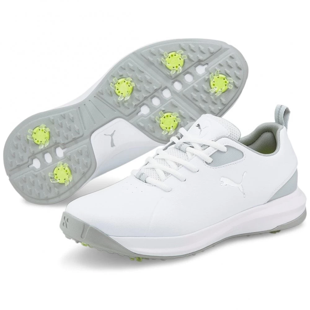 Puma Fusion FX Tech Golf Shoes - White 3 Puma Fusion FX Tech Golf Shoes - White