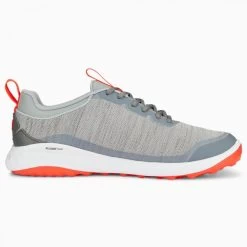 Puma Fusion Pro Golf Shoes Cool Mid Gray/Silver/Red -golf puma fusion pro golf shoes cool mid gray silver red p12913 28606 image