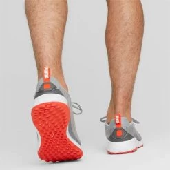 Puma Fusion Pro Golf Shoes Cool Mid Gray/Silver/Red -golf puma fusion pro golf shoes cool mid gray silver red p12913 28608 image