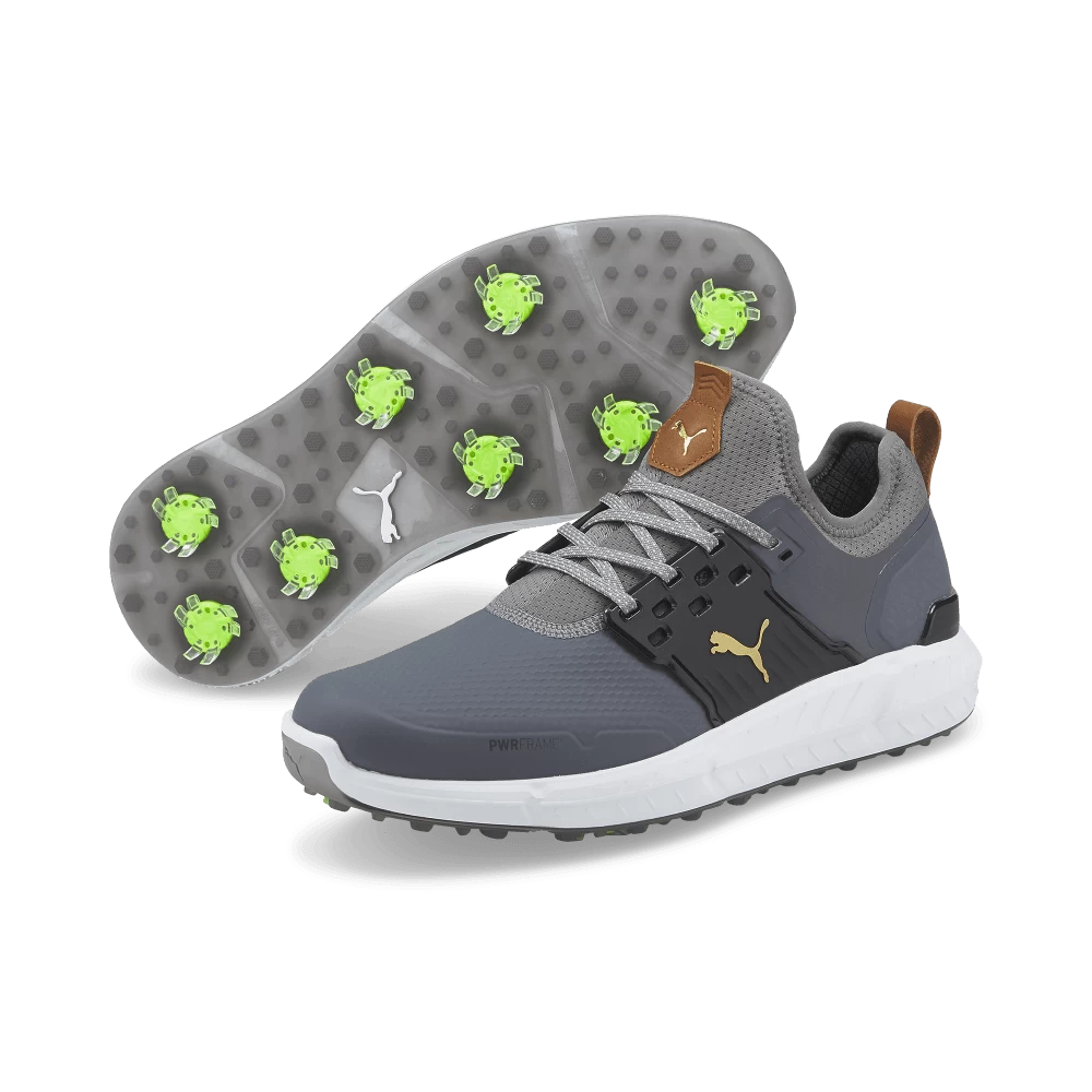 Puma IGNITE ARTICULATE Golf Shoes - QUIET SHADE/Gold 3 Puma IGNITE ARTICULATE Golf Shoes - QUIET SHADE/Gold