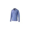Puma Long Sleeve Polo - Dazzling Blue Heather 1 Puma Long Sleeve Polo - Dazzling Blue Heather -golf puma long sleeve polo dazzling blue heather p6847 13248 image