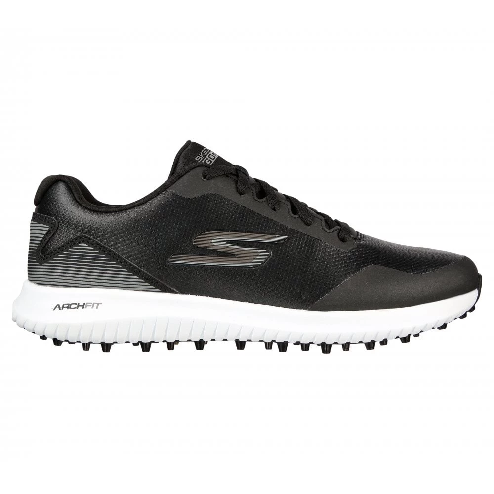 Skechers GO GOLF MAX 2 Golf Shoes - Black/White 7 Skechers GO GOLF MAX 2 Golf Shoes - Black/White - Image 5