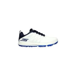 Skechers Mens PRO 4 LEGACY Golf Shoes - WHITE/NAVY -golf skechers mens pro 4 legacy golf shoes white navy p2094 2945 image