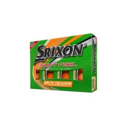 Srixon SOFT FEEL (12) Golf Balls BRITE ORANGE