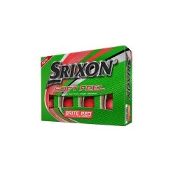 Srixon SOFT FEEL (12) Golf Balls BRITE RED