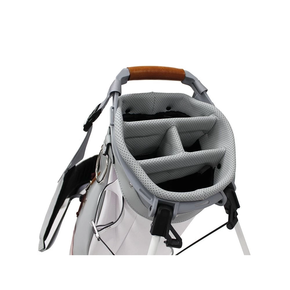 Sun Mountain Sonnenalp Mid Stripe Stand Bag White-Cadet-Brick 6 Sun Mountain Sonnenalp Mid Stripe Stand Bag White-Cadet-Brick - Image 4