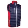 Anton Padded Gillet - Navy/Red/White -golf sunderland anton padded gillet navy red white p14111 32619 image