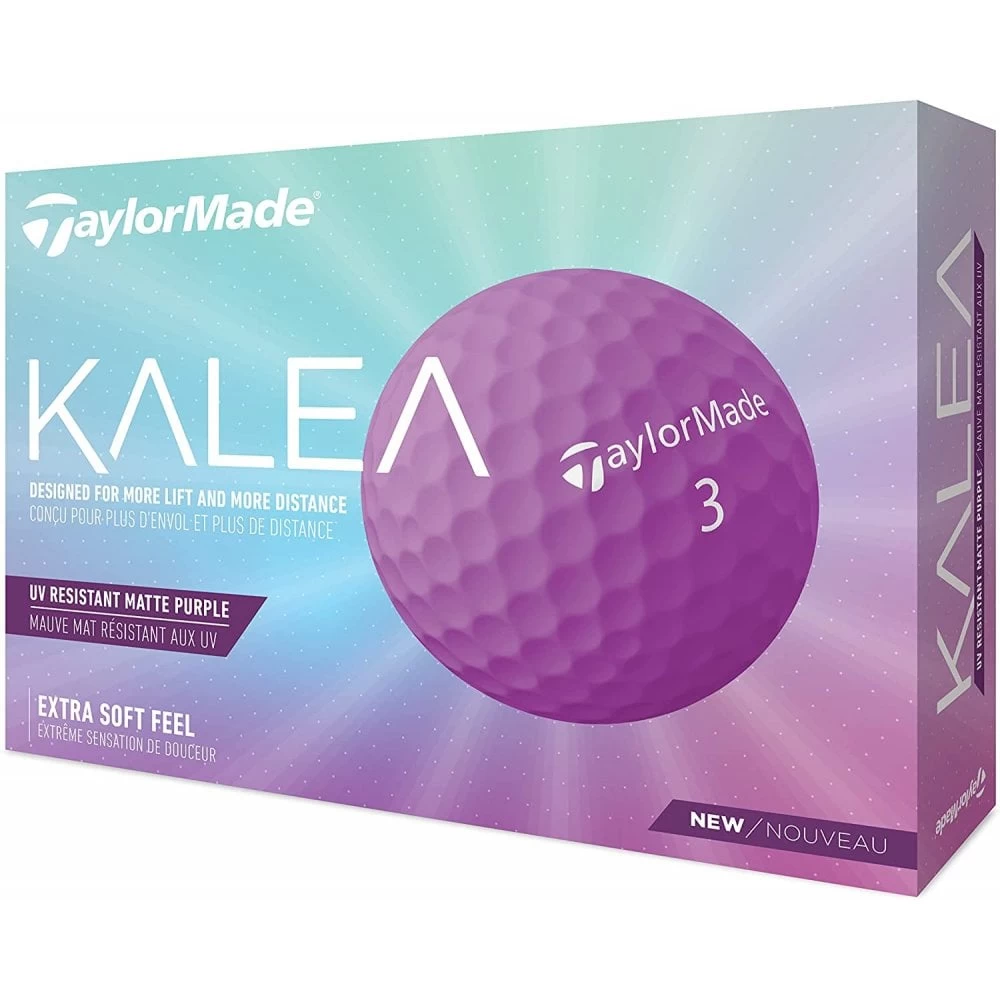 TaylorMade 2022 Kalea Purple Golf Balls Dz 3 TaylorMade 2022 Kalea Purple Golf Balls Dz