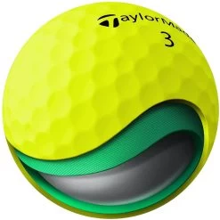 TaylorMade 2022 Soft Response Yellow Golf Balls Dz -golf taylormade 2022 soft response yellow golf balls dz p8628 18059 image