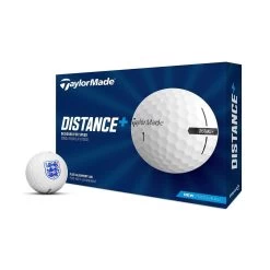 TaylorMade England Football - Distance Golf Balls (DZ)