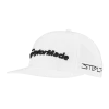 TaylorMade Tour Flatbill Cap - White -golf taylormade tour flatbill cap white p13476 30679 image