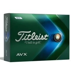 Titleist 2022 AVX Dozen Golf Balls - White