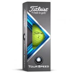 Titleist 2022 TOUR SPEED Golf Balls Yellow (dz) -golf titleist 2022 tour speed golf balls yellow dz p8952 27777 image