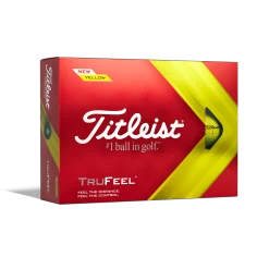 Titleist 2022 TruFeel Golf Balls - Yellow Dozen