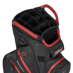 Titleist Cart 14 StaDry Golf Bag Black/Black/Red -golf titleist cart 14 stadry golf bag black black red p12791 28149 image