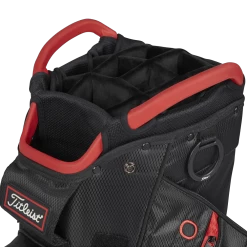 Titleist Cart 14 StaDry Golf Bag Black/Black/Red -golf titleist cart 14 stadry golf bag black black red p12791 28150 image