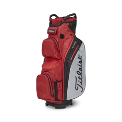 Titleist Cart 14 StaDry Golf Bag Red/Gray/Black