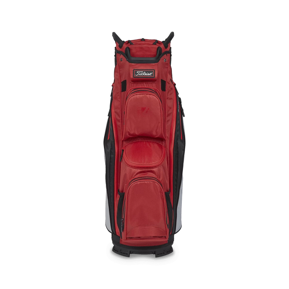 Titleist Cart 14 StaDry Golf Bag Red/Gray/Black 4 Titleist Cart 14 StaDry Golf Bag Red/Gray/Black - Image 2