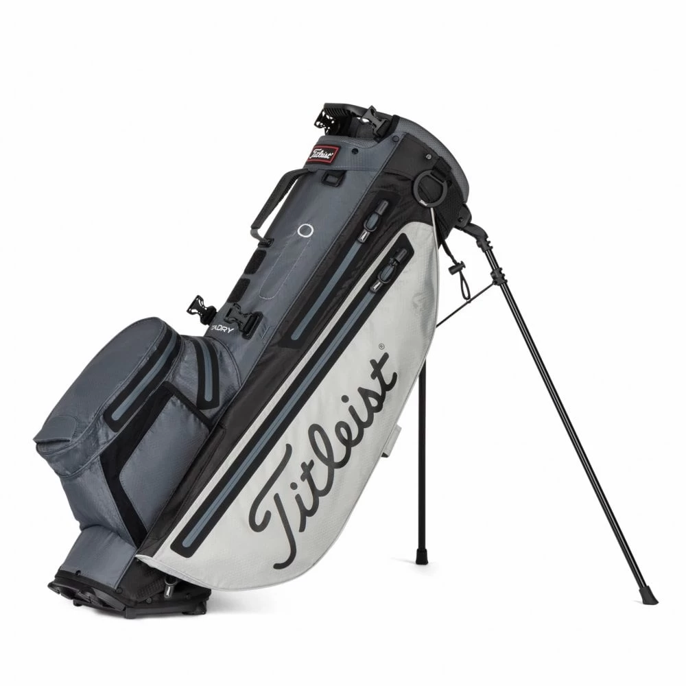 Titleist PLAYERS 4+ SD GREY/Charcoal/Black Golf Bag 3 Titleist PLAYERS 4+ SD GREY/Charcoal/Black Golf Bag