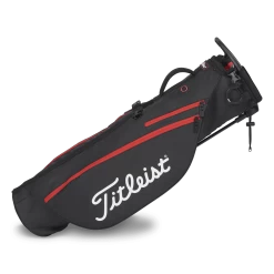 Titleist Premium Carry Golf Bag Black/Black/Red