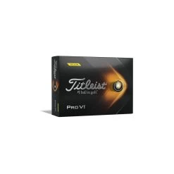 Titleist Pro V1 Golf Balls (doz) - Yellow