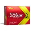 Titleist Titlesit TrueFeel Yellow Golf Balls- Personalised Logo Or Text