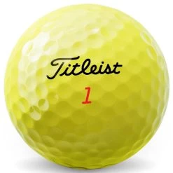 Titleist Titlesit TrueFeel Yellow Golf Balls- Personalised Logo Or Text -golf titleist titlesit truefeel yellow golf balls personalised logo or text p8008 27791 image