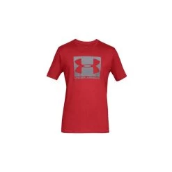 Under Armour BOXED SS T-Shirt - Red/Steel