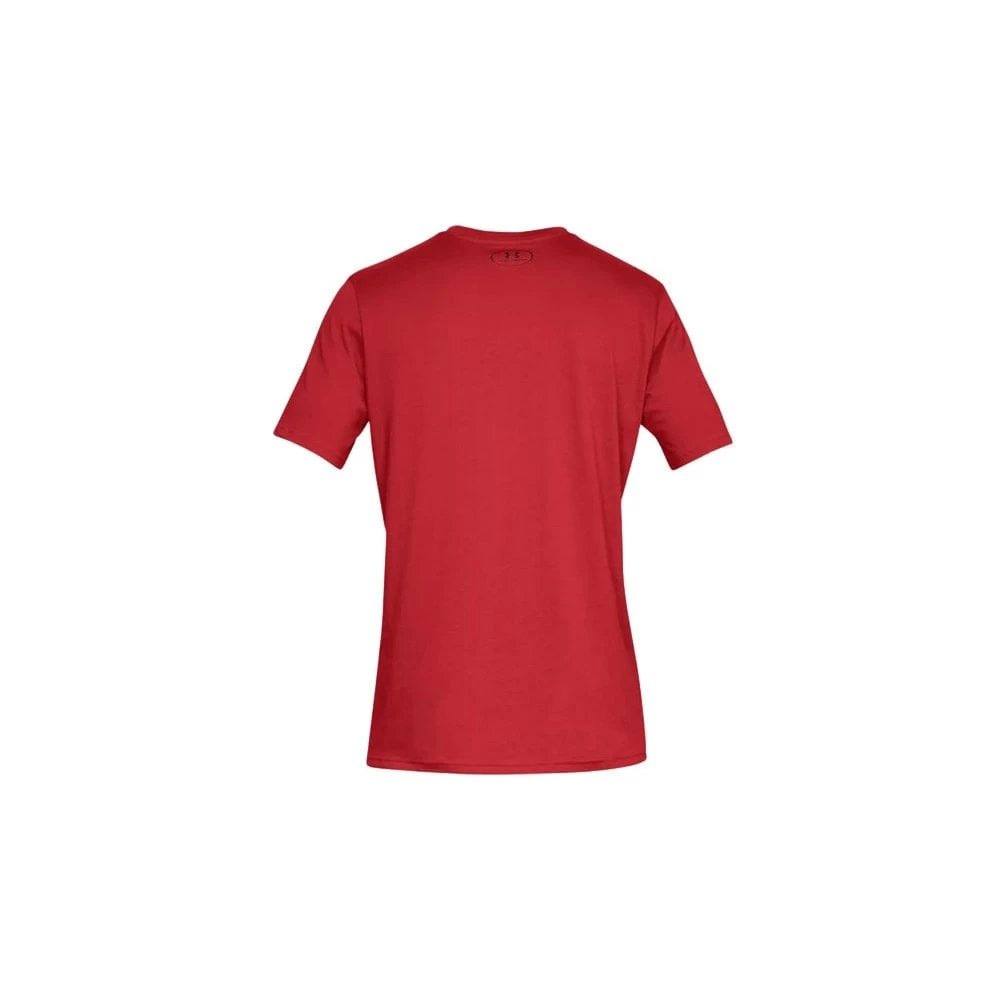 Under Armour BOXED SS T-Shirt - Red/Steel 4 Under Armour BOXED SS T-Shirt - Red/Steel - Image 2