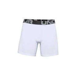 Under Armour Charged Cotton 6 Boxerjock 3pk - White