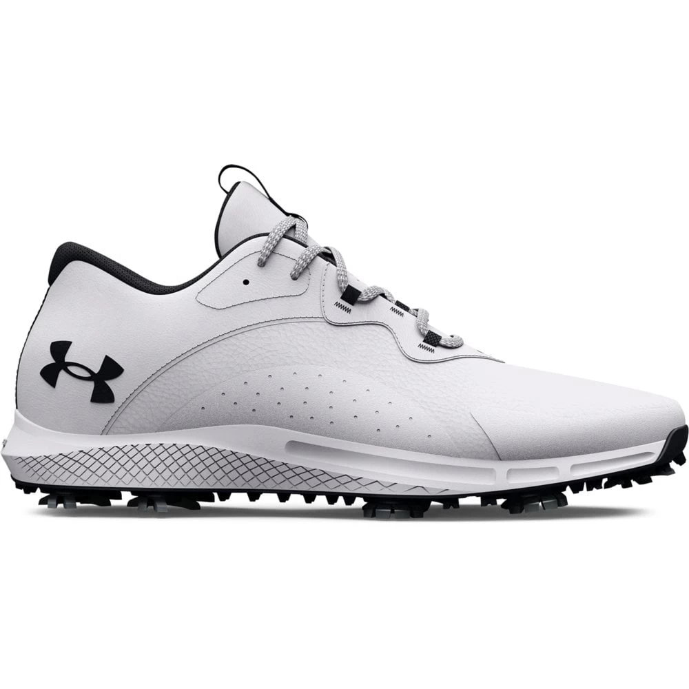 Under Armour Charged Draw 2 Wide Golf Shoes White 5 Under Armour Charged Draw 2 Wide Golf Shoes White - Image 3