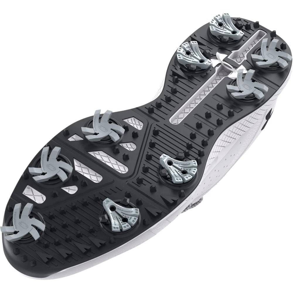 Under Armour Charged Draw 2 Wide Golf Shoes White 6 Under Armour Charged Draw 2 Wide Golf Shoes White - Image 4