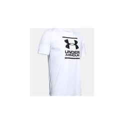Under Armour GL Foundation SS T-Shirt - White/Black -golf under armour gl foundation ss t shirt white black p7247 14312 image