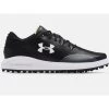 Under Armour Mens Draw Sport SL Black Golf Shoes