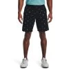 Under Armour Mens Drive Printed Short Black/Blue Foam -golf under armour mens drive printed short black blue foam p12691 27671 image
